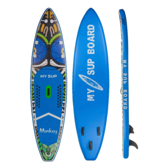 Надувная доска для SUP-бординга MY SUP 11.6 MONKEY + ПОДАРОК